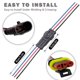 thumbnail image 3 of Kit de conector eléctrico impermeable ZUOZE 5 para coche, camión, 3 of 6