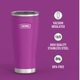 thumbnail image 2 of Vaso THERMOS ICON SERIES de acero inoxidable 700 ml, color ciruela, 2 of 7