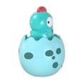 thumbnail image 2 of Juguete de baño para bebé, huevo rociador de agua, juguete rociador de baño creativo, eclosión flotante, juguete de agua rociado para niños de piscina azul, 2 of 8