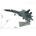 thumbnail image 3 of Thinsony Modèle d'Avion de Chasse 1:72 J-11B avec Support pour Décoration de Table à Domicile, 3 of 9