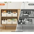 thumbnail image 4 of 3Pcs Adjustable Expandable Storage Box Plastic Organizer, Drawer Divider Kitchen, 4 of 6