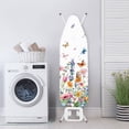 thumbnail image 3 of HELLHERO Ironing Board Cover Hook and Loop 15"x54" Soft and Comfortable Elastic Edge Ironing Board Cover, Butterfly and Floral Pattern, 3 of 5