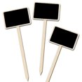thumbnail image 4 of 10Pcs Plant Signs Small Blackboard Sign Wood Plant Stakes Message Board Sign Blackboard Labels for Garden Decorations, 4 of 5