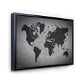 thumbnail image 3 of Designart 'Ancient World Map IX' Vintage Framed Canvas Wall Art Print, 3 of 5
