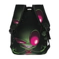 thumbnail image 4 of Invader Zim Laptop Backpack Daypack Large Capacity Multipurpose Travel Bags Lightweight Satchel Rucksack, 4 of 6