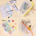 thumbnail image 5 of Easygou 20pcs Mesh Zipper Pouch, Waterproof Zipper Bags, 8 Sizes Plastic Travel Pouch, 10 Colors, Multipurpose for Board Game, Travel Storage, School Supplies, Office Appliances, Home Organize, 5 of 7