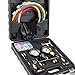 thumbnail image 3 of LICHAMP AC R1234YF R134A Gauge Set, Automotive 4 Valve Manifold Gauge Compatible with R1234YF and R134A Refrigerants, Works on Car Freon Charging and Evacuation, 3 of 4