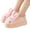 Pink, variant on Girls Bunny Slippers Warm Plush House Shoes Fuzzy Non Slip Indoor Outdoor Bedroom Slippers (Pink, 6.5-7.5)