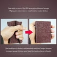thumbnail image 3 of 10 Pieces Cleaning Scrub Sponge Rust Removal Kitchen Scrubber Household Descaling Clean Rub Emery Kitchen Dishwashing Tool L/10x7x2.5cm, 3 of 9