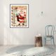 thumbnail image 2 of Cuadros Decorativos Sello de Papá Noel completo redondo taladro mosaico imagen de arte de diamantes de imitación (A992) DQrwqpou Nuevos Originales, 2 of 5