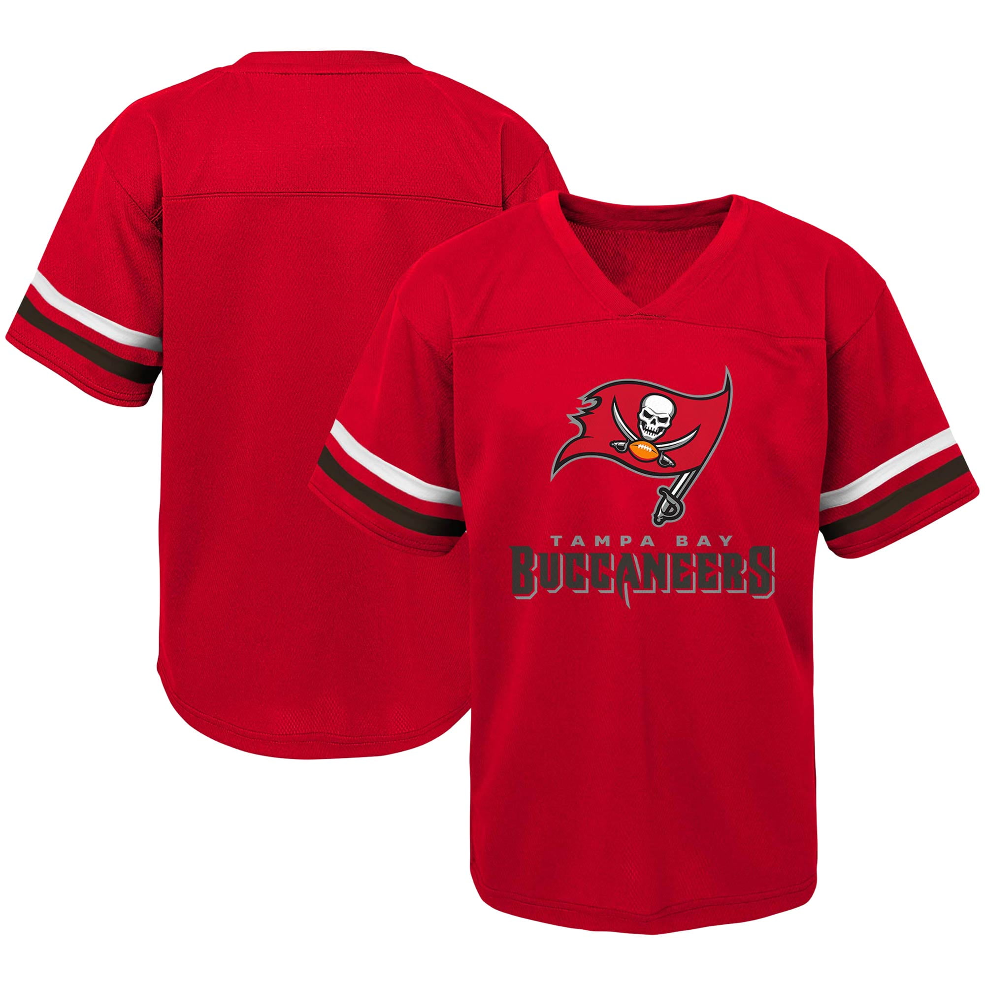 Youth Red Tampa Bay Buccaneers Mesh 