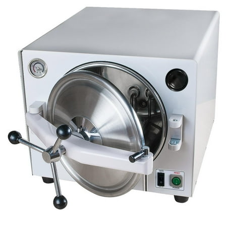 18L Dental Autoclave Sterilizer Vacuum Steam Sterilization Machine Automatically With Pressure gauge display