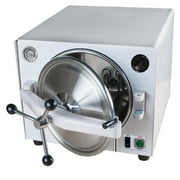 18L Dental Autoclave: Vacuum Steam Sterilization with Pressure Gauge Display