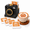 Black-4 Stencils, variant on Coffee Printer Latte Art Maker, 3D Printed Camera Stencil Printer with 4, 12 or 30 Reusable Coffee Art Stencils, Mechanical Powder Decorating Tool for Cappuccino, Cocoa, Milk Foam