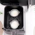thumbnail image 5 of BUYISI 4Pcs Air Fryer Baking Ramekins Bakeware Set For Eggs Muffinscupcakes Puddings Gray, 5 of 5