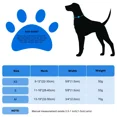thumbnail image 4 of Jumpress Bling Dog Collar with Bow for Small Medium Dogs, Cute Boy Dog Bow Tie Collar (Blue, M), 4 of 7