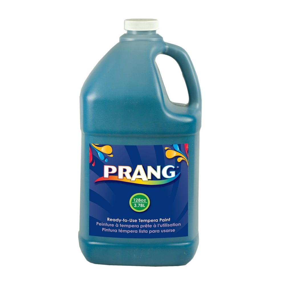 Prang ReadytoUse Tempera Paint, 128 oz., Turquoise