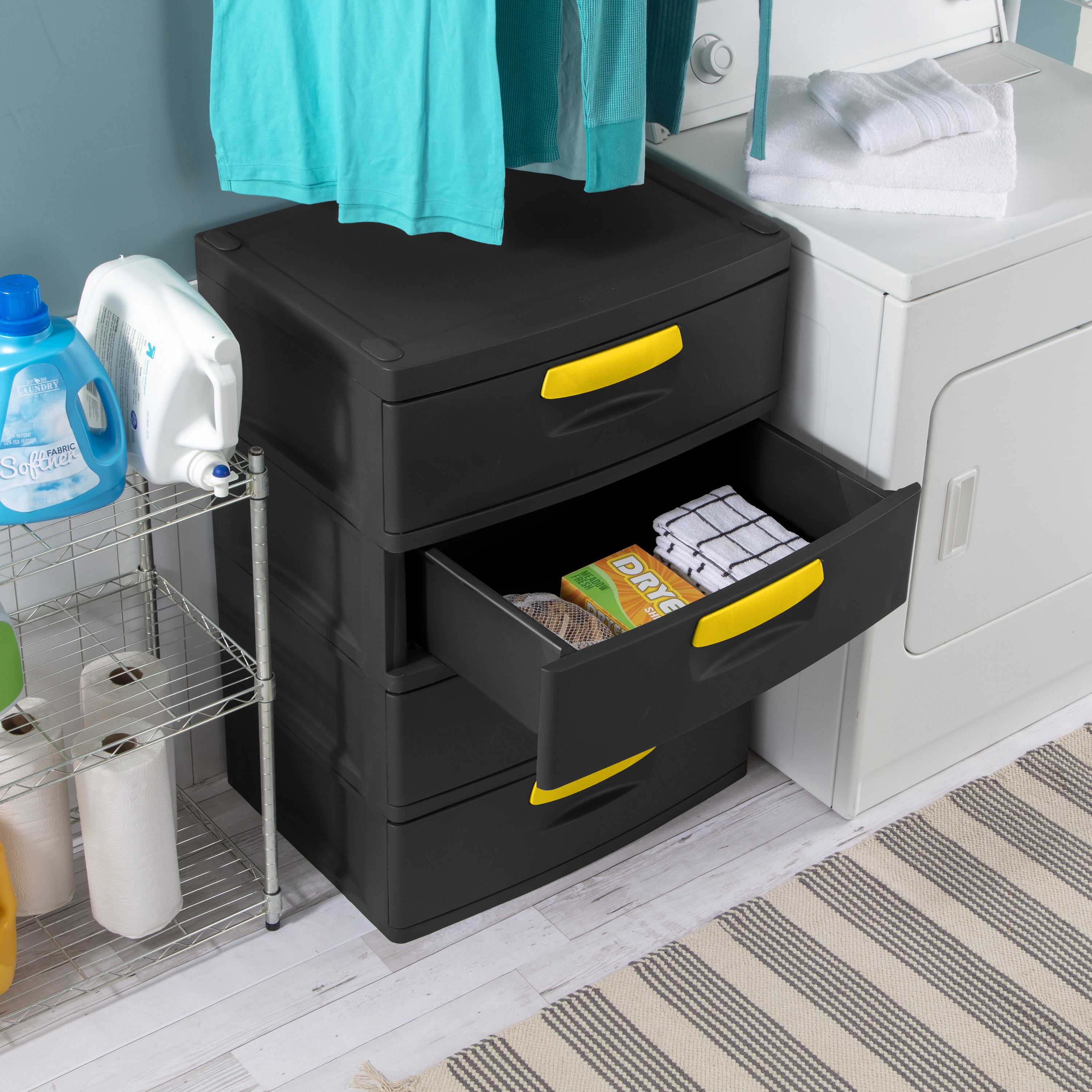 4 drawer dresser walmart cheap plastic