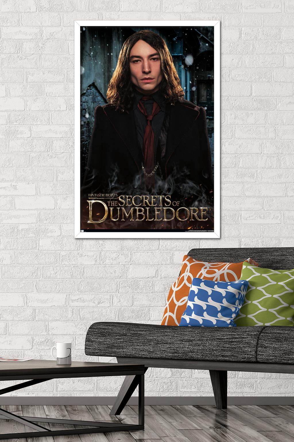 Fantastic Beasts: The Secrets of Dumbledore - Credence Barebone Wall Poster, 22.375" x 34" Framed