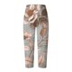 thumbnail image 3 of Pantalones de Verano de Pierna Ancha Moda Suelta Impresa Capris, Pantalones Casuales Cómodos de Piernas Anchas para Uso Al Aire Libre Y en el Hogar, 3 of 5