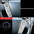 thumbnail image 6 of Steering Wheel Control Switch Button For Nissan Patrol Y62 2012-2018, Multi-funetion Steering Wheel Mounted Cruise Control Switch Buttons-Silver switch(White backlight), 6 of 6