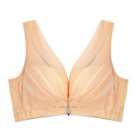 

Wuffmeow Plus Size Underwear Women Bra Adjustable Intimates Everyday Bras