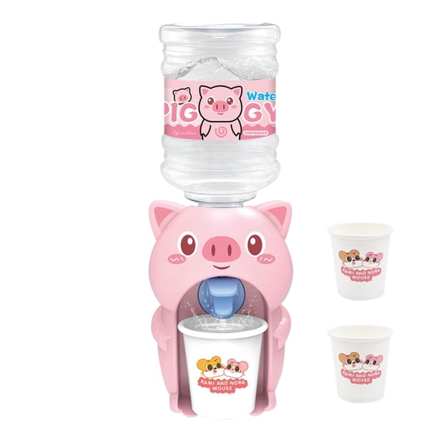 Mini Water Dispenser For Kids Cute Pig Water Machine Funny Water Toy For Kids
