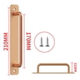 thumbnail image 1 of Poignée de Porte de Grange en Aluminium Poignée de Porte Coulissante Matériel de Cuisine Poignée, 1 of 6