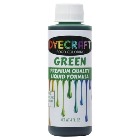 DyeCraft Green Liquid Food Coloring - Odorless, Tasteless