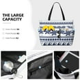 thumbnail image 3 of Fotbe Sea Underwater Turtles Bolsa de Viaje para Playa - Resistente al Agua, Bolsa Tote de Gran Capacidad y Ligera con 7 Bolsillos para Mujeres y Hombres, 3 of 7