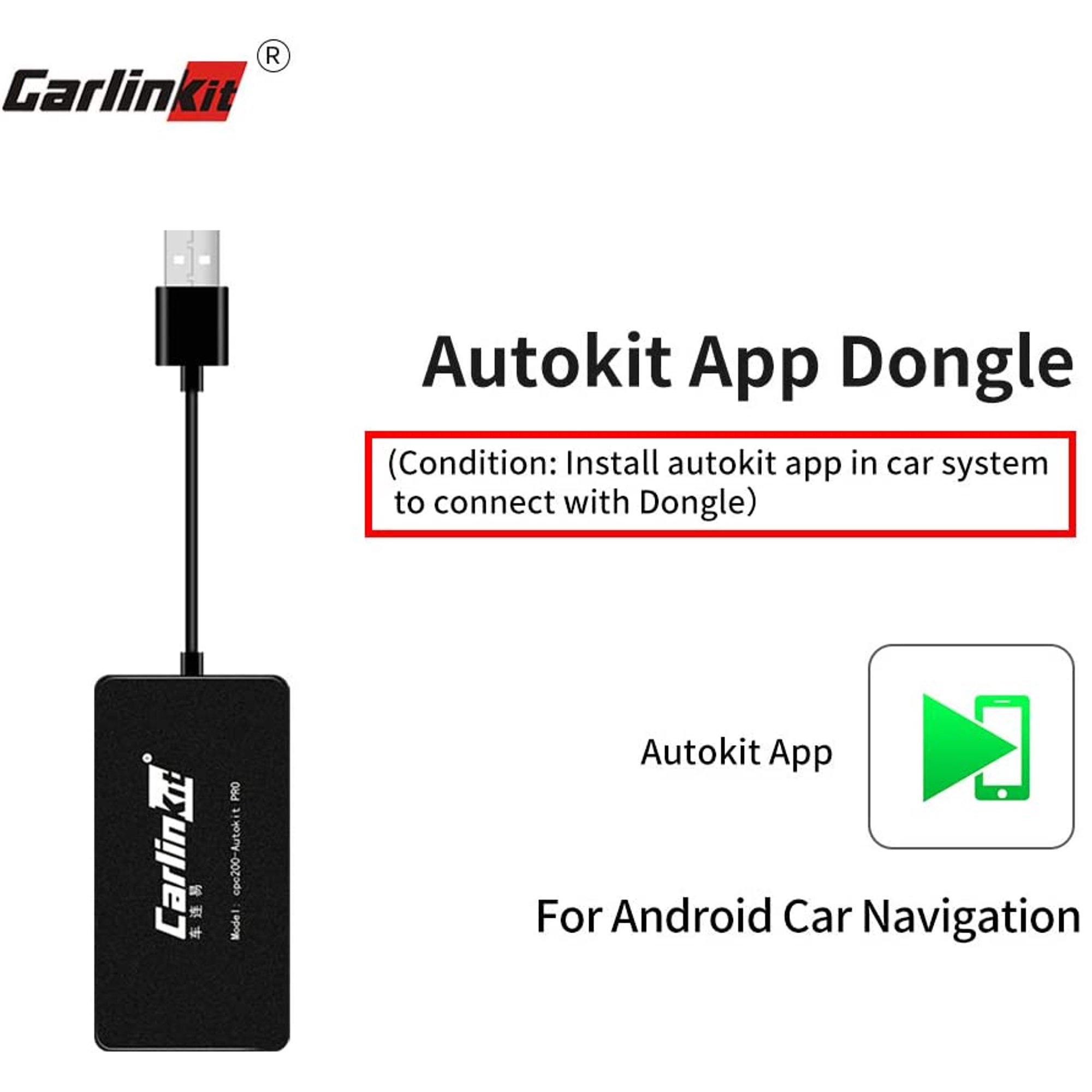 carlinkit wireless carplay dongle usb adapter for car with android head unit navigation player add function