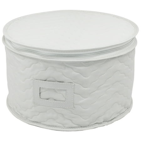 Sorbus 5-Piece Dinnerware Storage Set, Service for 12, Quilted Protection, Includes Felt Protectors and Cardboard Dividers for Plates, Cups, Fine China??