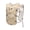 1, variant on Breathable Vest Backpack Suitable for Outdoor Running Cycling and Hiking With Multiple Pockets and Reflective Safety