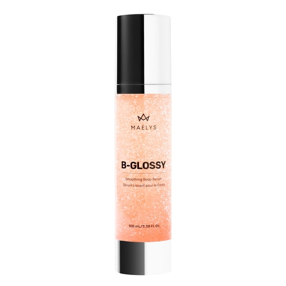 MAÃLYS B-GLOSSY Smoothing Body Serum - Anti-Aging Hyaluronic Acid Serum for Body Wrinkles - Hydrating Wrinkle Serum with Peptides & Shea Butter To Smooth The Appearance Of Wrinkles