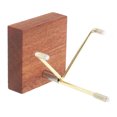 thumbnail image 2 of Rock Display Holder Mineral Display Base Wooden Rock Display Stand Rock Holder for Display Crystal Rock Display Rack Crystal Stand Stone Displaying Holder Crystal Display Stand, 2 of 9