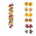 thumbnail image 2 of Tyidzon 3.3FT Fall Leaves Garland Artificial Maple Leaves Fall Garland Hanging Vines for Halloween Thanksgiving Mantel Fireplace Decor, 2 of 6