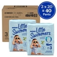 thumbnail image 2 of Pañales de natación desechables Huggies Little Swimmers, talla 3, 2 of 9