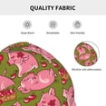 thumbnail image 5 of Gaeub Cartoon Pigs Knit Cuffed Beanie Top Level Beanie Men Women Winter Knit Caps Soft Ski Hat, 5 of 7