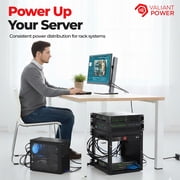 240v PDU وحدة التوزيع الأساسية ( قابل للتثبيت على الرف ) الإدخال: Nema L6-30 موصلات الإخراج: 6 C13