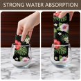 thumbnail image 6 of 2 Pcs Pioneer Flower Floral Print Pattern Kitchen Towels, Funny Microfiber Dish Towel Set, 18" X 26" Tea Towels, 6 of 6
