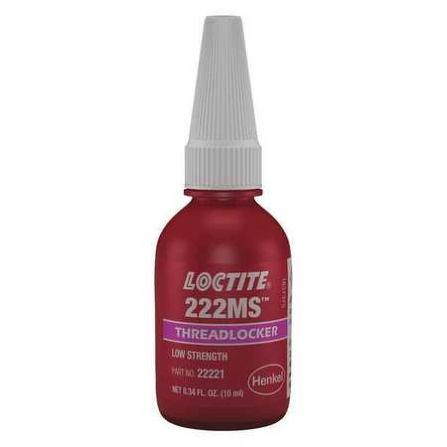 LOCTITE 135333 Threadlocker 222MS,10mL Bottle,Purple 222(TM