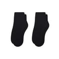 thumbnail image 3 of INSPIRE CHIC Women's Elastic Selvedge Cuffs Stretchy Ankle High Socks Black-2pcs one size, 3 of 7