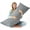 Grey, variant on Parojati 20x54 inch Memory Foam Body Pillow Insert - Full Body Pillow for Adults - Soft Large Long Bed Pillow for Side Sleeper White