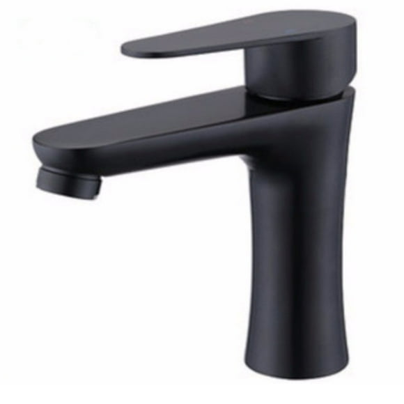 Sink faucet, stainless steel faucet, black
