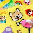 thumbnail image 3 of Hi,Fancy Hama Beads Puzzles Toys Handmade Craft Fuse Beads Craft Kit for Kids Girls, 3 of 9