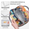 thumbnail image 3 of Easygdp Colorful Fishing Boats Bolsa de Almuerzo Insulada Grande, Forro de Aluminio, Diseño Espacioso, a Prueba de Fugas, Ideal para Trabajo, Picnics, Viajes y Actividades al Aire Libre, 3 of 6