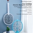 thumbnail image 3 of Foldable Electric Rechargeable Repellent-Racket with Light Zapper, 3 of 15