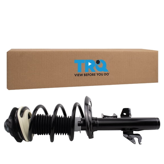 TRQ Front Left Strut and Spring Assembly Coil Spring Fits 2015-2017 Chrysler 200