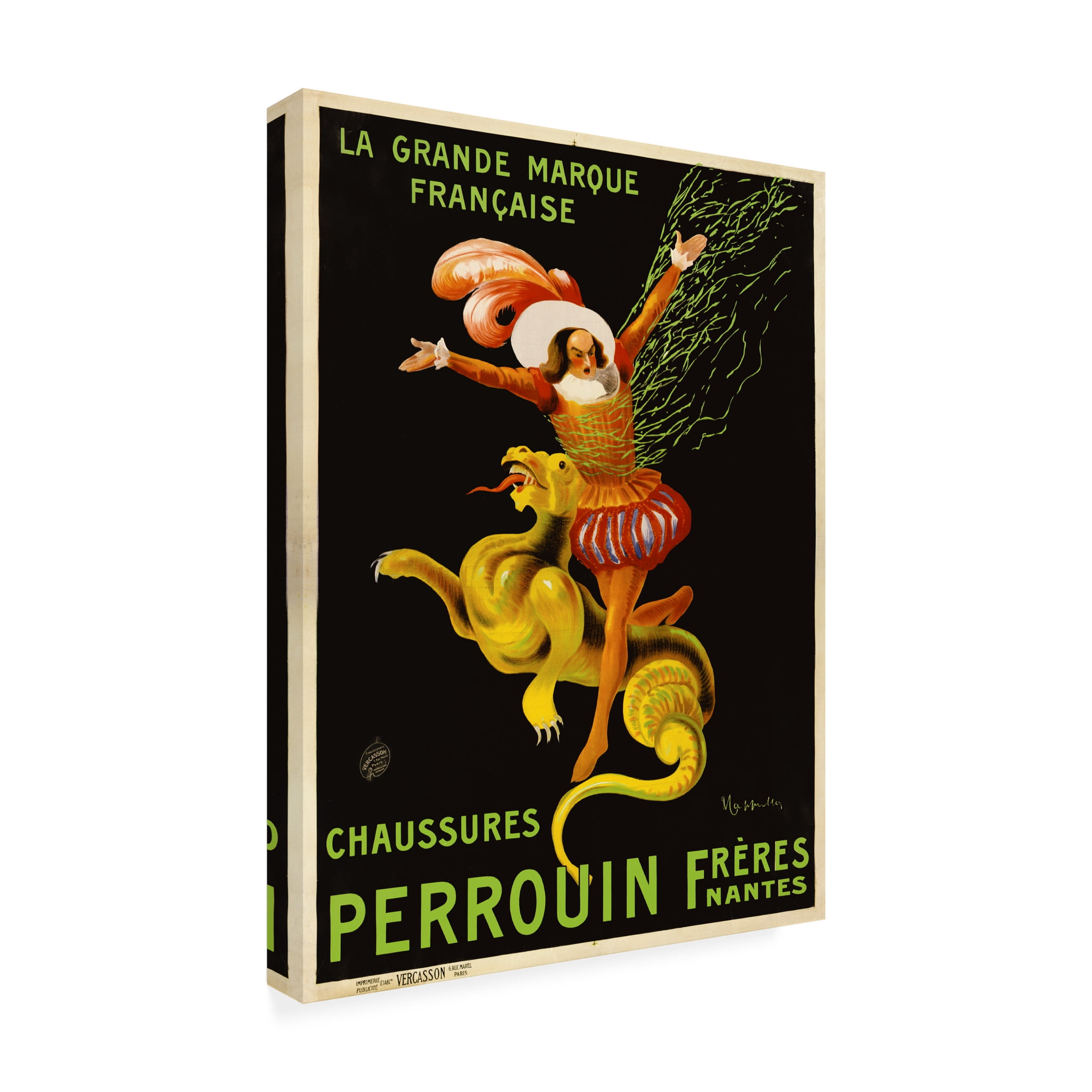 Print Collection 'Chaussures Perrouin Freres' Canvas Art