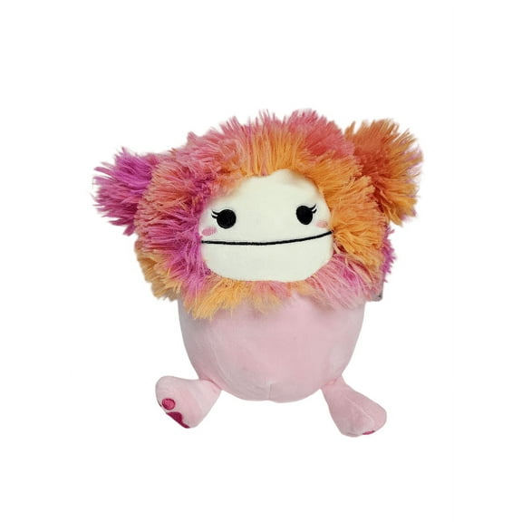 Squishmallows Official Kellytoys Plush 8 Inch Caparinne the Pink and Orange Bigfoot New Version 2023 Ultimate Soft Plush Stuffed Toy